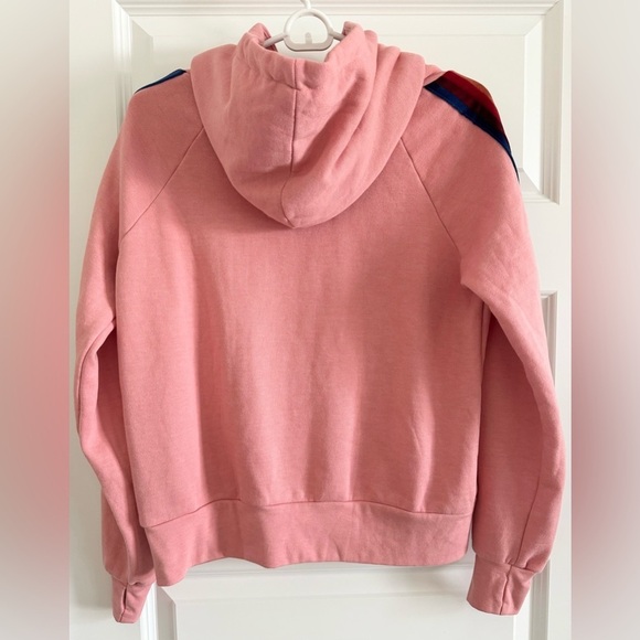 Aviator Nation Classic Pullover Hoodie & Classic Sweatpants Velvet Stripes Set - Picture 4 of 13